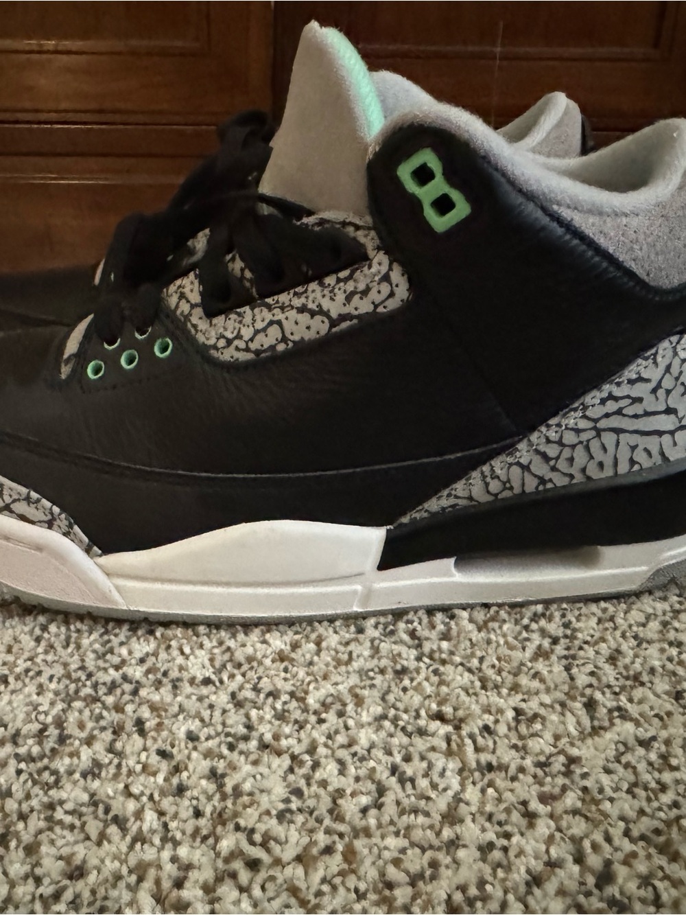 Nike ACG Men’s Black & Grey Sneakers with Mint Accents